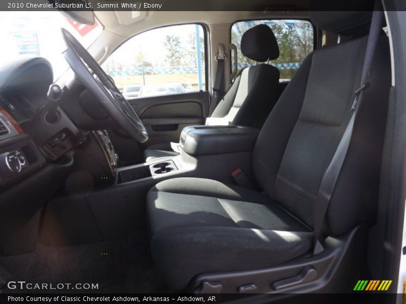 Summit White / Ebony 2010 Chevrolet Suburban LS