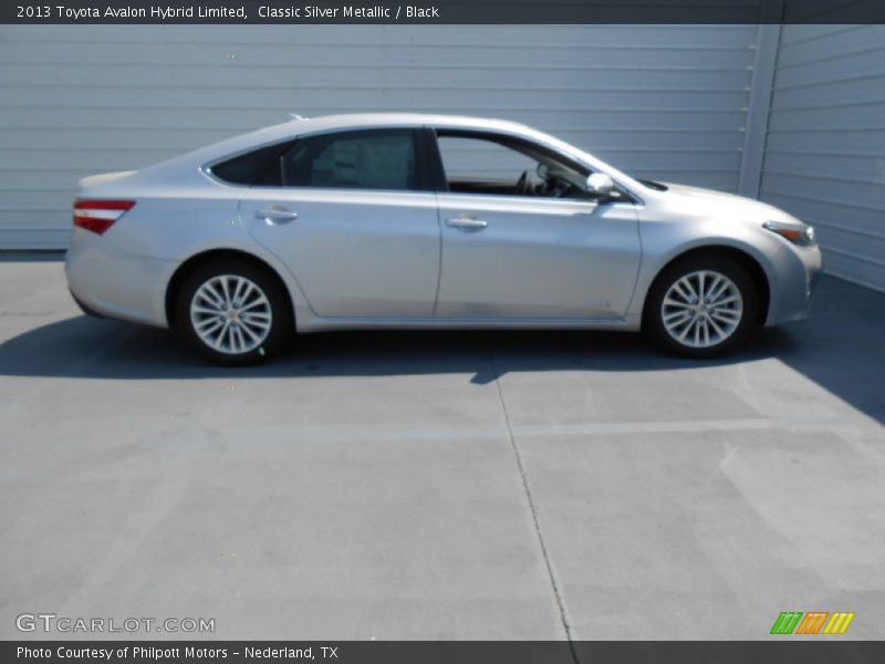 Classic Silver Metallic / Black 2013 Toyota Avalon Hybrid Limited