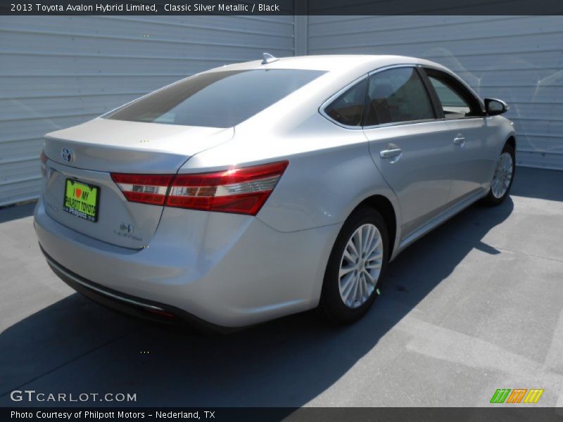 Classic Silver Metallic / Black 2013 Toyota Avalon Hybrid Limited
