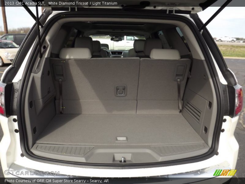  2013 Acadia SLT Trunk