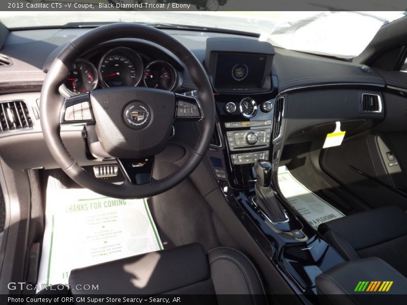 Dashboard of 2013 CTS -V Coupe