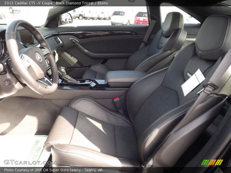  2013 CTS -V Coupe Ebony Interior