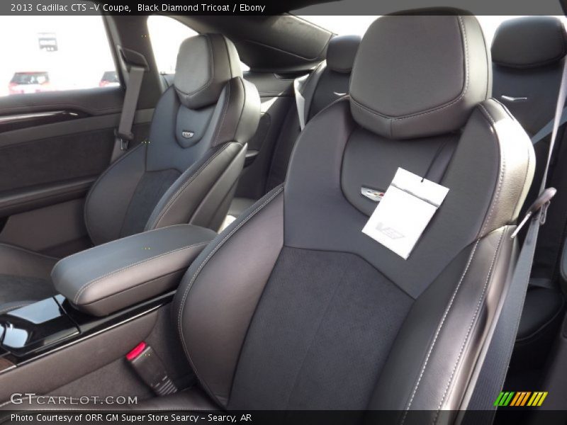 Front Seat of 2013 CTS -V Coupe