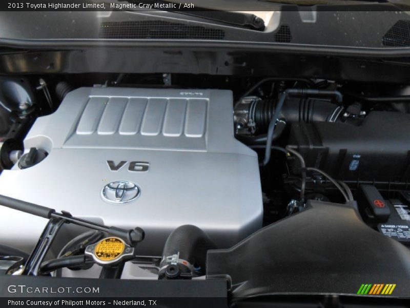 Magnetic Gray Metallic / Ash 2013 Toyota Highlander Limited