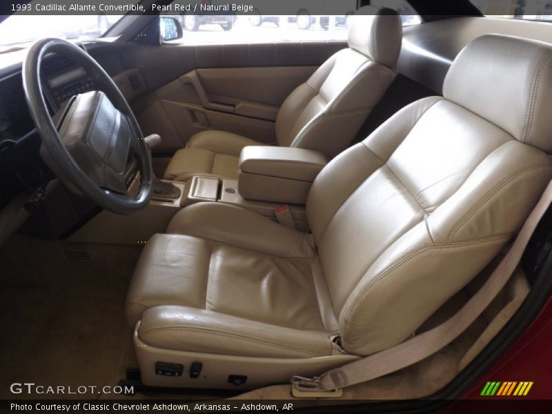  1993 Allante Convertible Natural Beige Interior