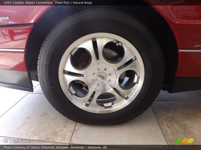 Pearl Red / Natural Beige 1993 Cadillac Allante Convertible