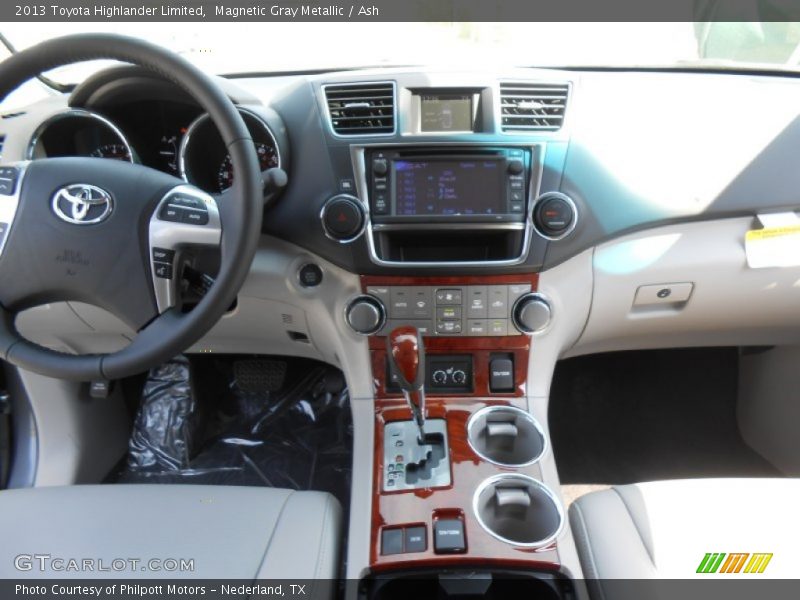 Magnetic Gray Metallic / Ash 2013 Toyota Highlander Limited