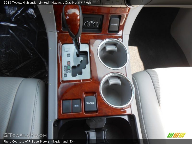 Magnetic Gray Metallic / Ash 2013 Toyota Highlander Limited