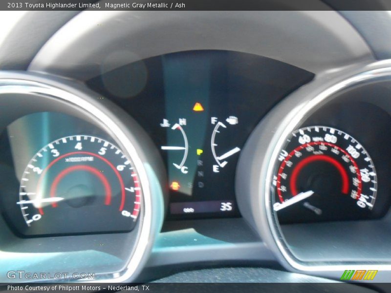 Magnetic Gray Metallic / Ash 2013 Toyota Highlander Limited