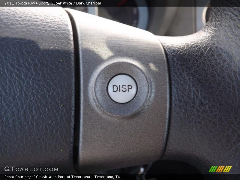 Super White / Dark Charcoal 2011 Toyota RAV4 Sport