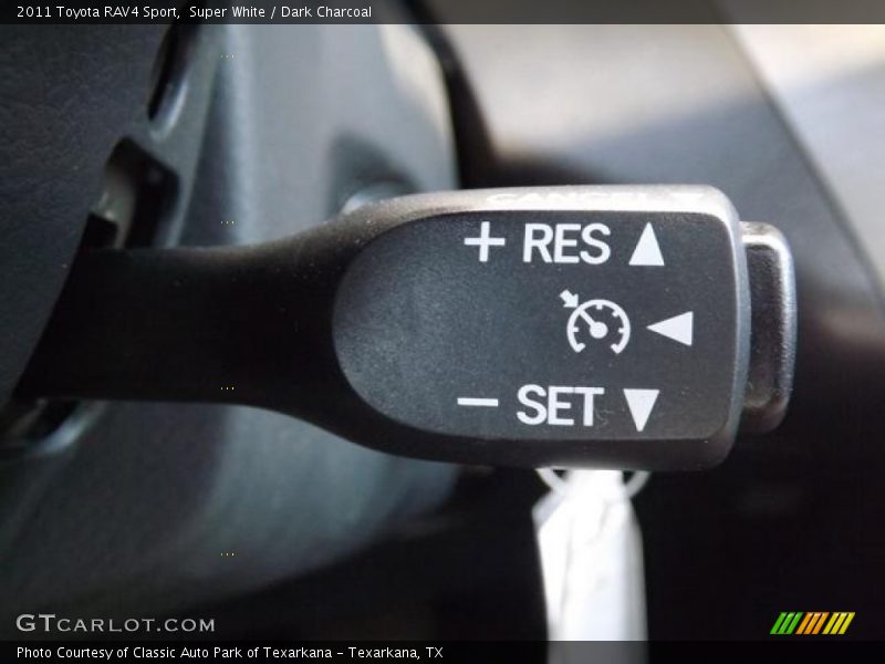 Super White / Dark Charcoal 2011 Toyota RAV4 Sport