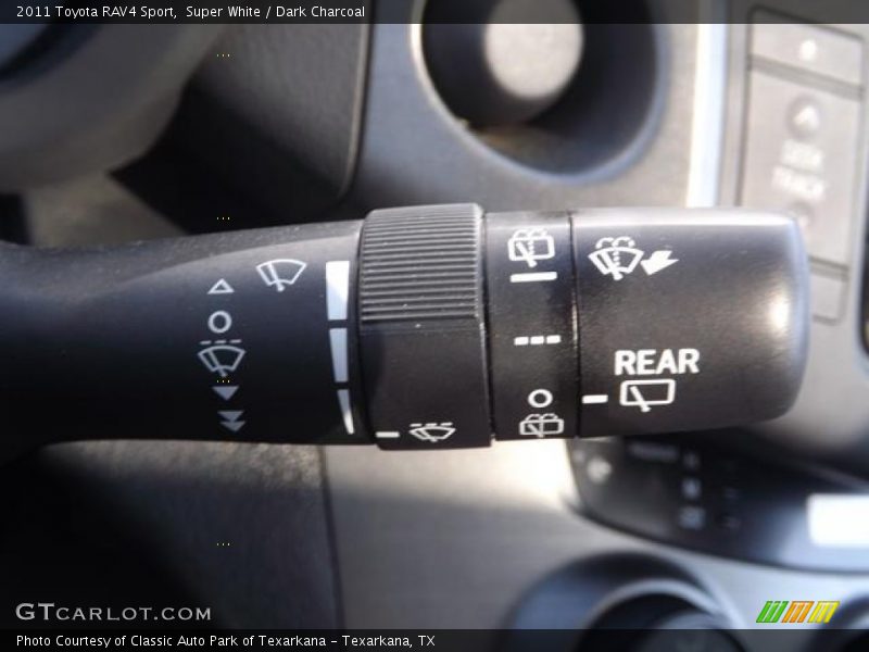 Super White / Dark Charcoal 2011 Toyota RAV4 Sport