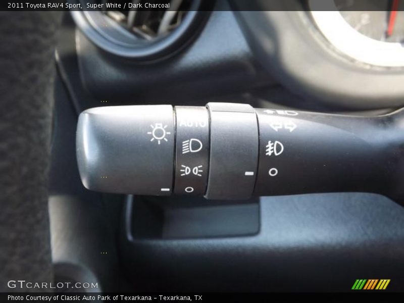 Super White / Dark Charcoal 2011 Toyota RAV4 Sport