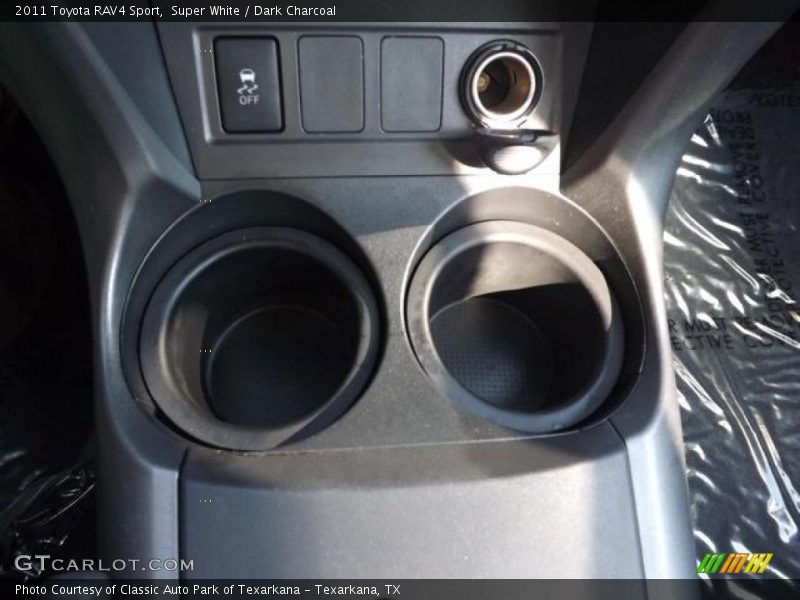 Super White / Dark Charcoal 2011 Toyota RAV4 Sport