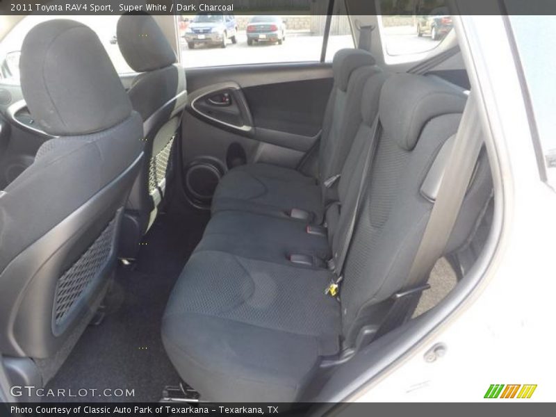 Super White / Dark Charcoal 2011 Toyota RAV4 Sport