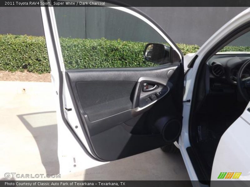 Super White / Dark Charcoal 2011 Toyota RAV4 Sport