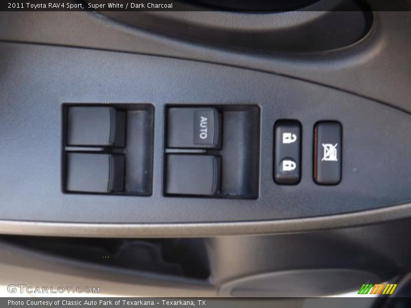 Super White / Dark Charcoal 2011 Toyota RAV4 Sport