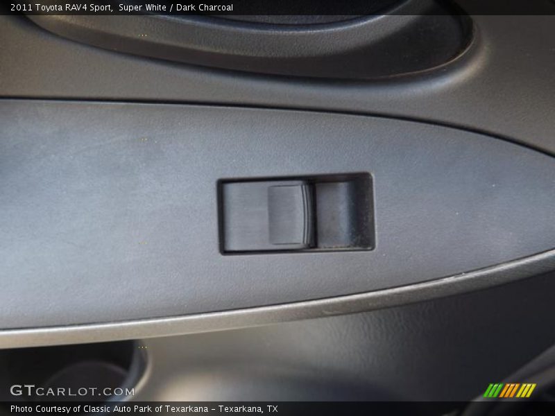 Super White / Dark Charcoal 2011 Toyota RAV4 Sport