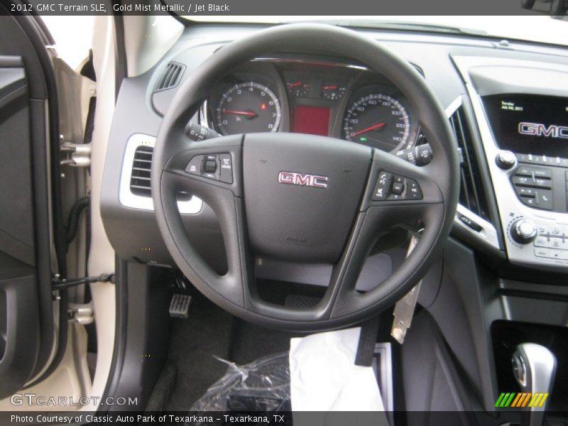 Gold Mist Metallic / Jet Black 2012 GMC Terrain SLE