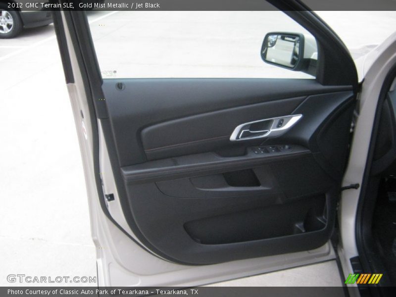 Gold Mist Metallic / Jet Black 2012 GMC Terrain SLE