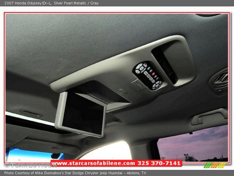 Silver Pearl Metallic / Gray 2007 Honda Odyssey EX-L