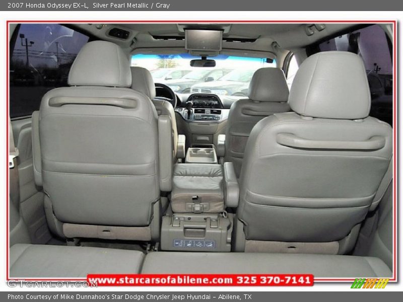 Silver Pearl Metallic / Gray 2007 Honda Odyssey EX-L