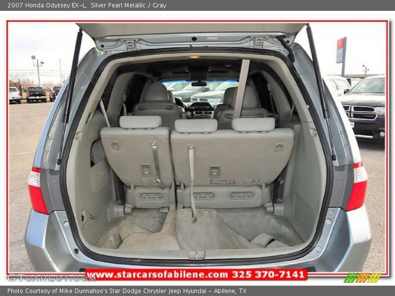 Silver Pearl Metallic / Gray 2007 Honda Odyssey EX-L