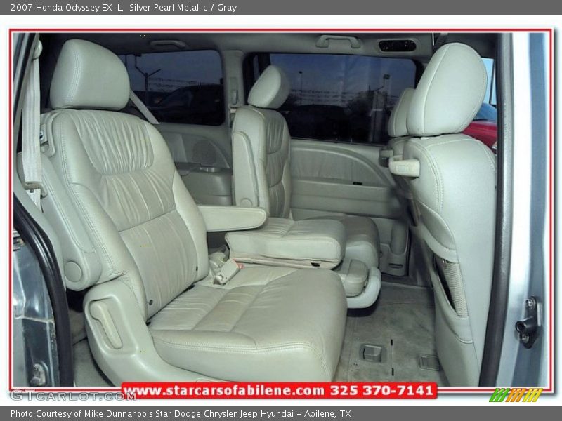 Silver Pearl Metallic / Gray 2007 Honda Odyssey EX-L