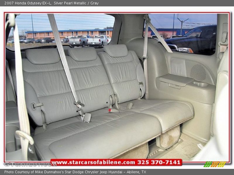 Silver Pearl Metallic / Gray 2007 Honda Odyssey EX-L