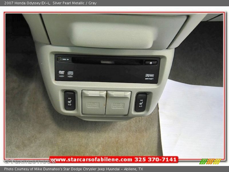 Silver Pearl Metallic / Gray 2007 Honda Odyssey EX-L