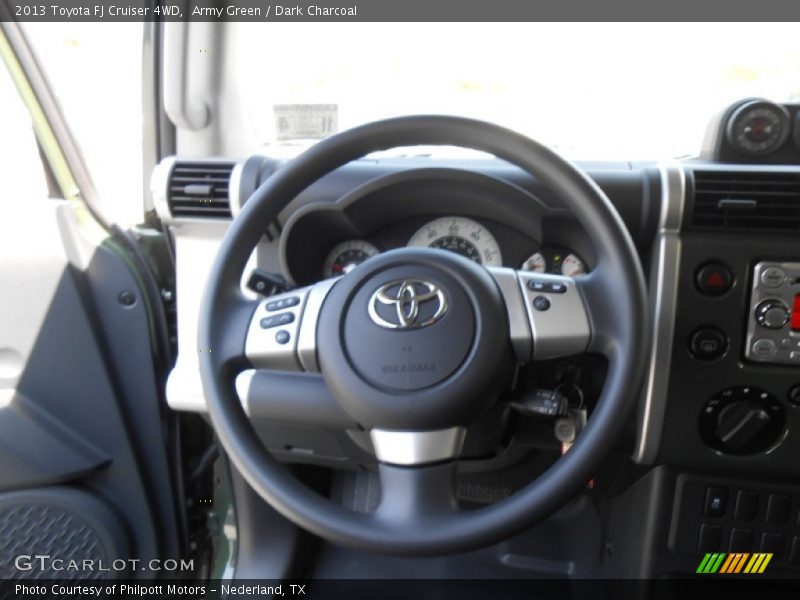 Army Green / Dark Charcoal 2013 Toyota FJ Cruiser 4WD