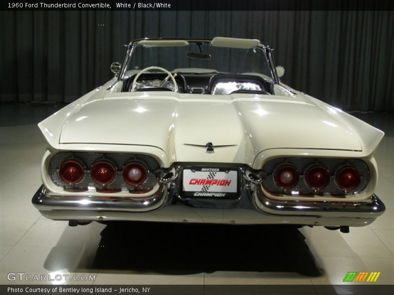 White / Black/White 1960 Ford Thunderbird Convertible