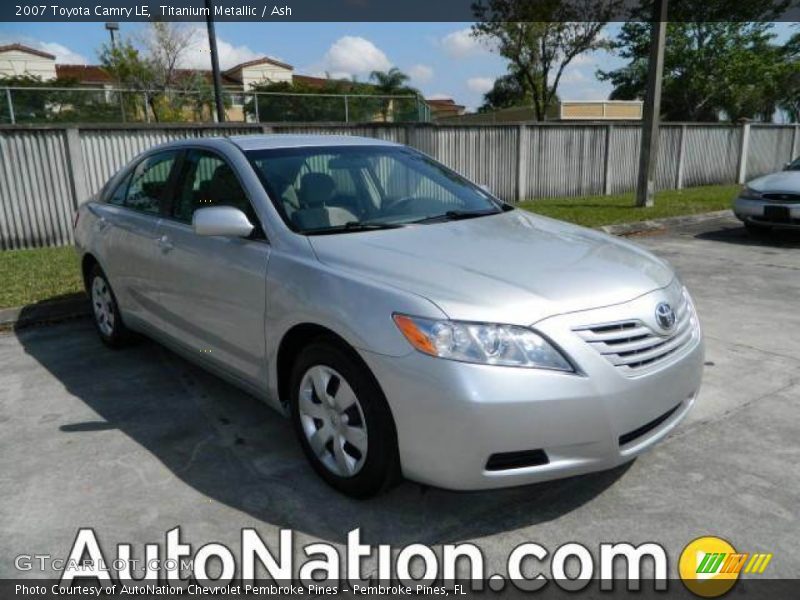 Titanium Metallic / Ash 2007 Toyota Camry LE