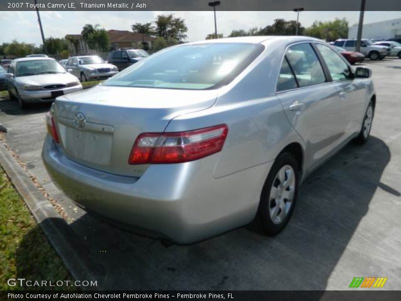 Titanium Metallic / Ash 2007 Toyota Camry LE