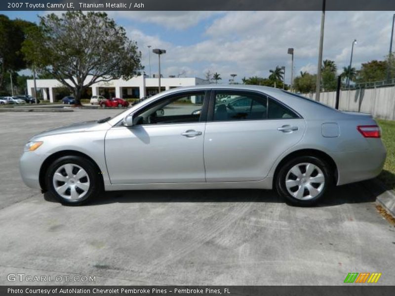 Titanium Metallic / Ash 2007 Toyota Camry LE