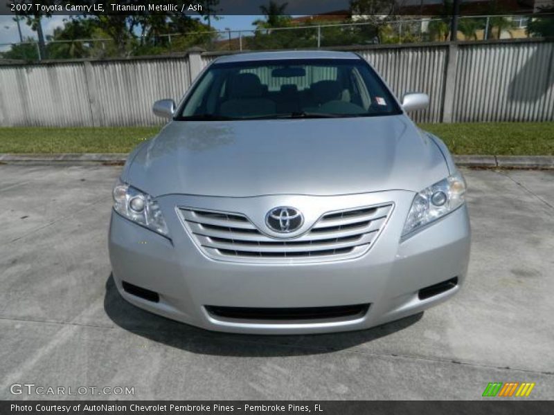 Titanium Metallic / Ash 2007 Toyota Camry LE