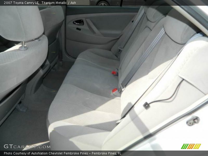 Titanium Metallic / Ash 2007 Toyota Camry LE