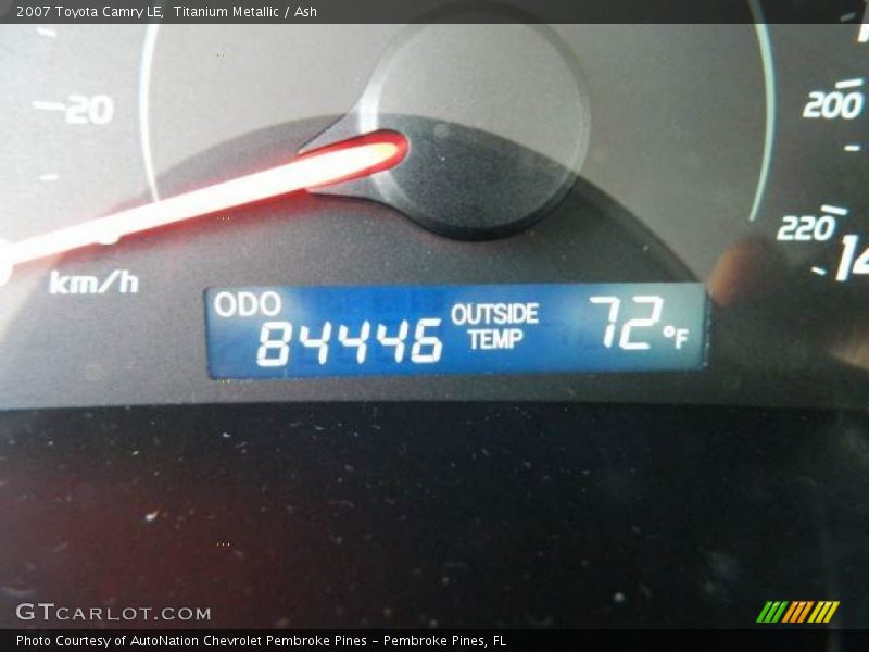 Titanium Metallic / Ash 2007 Toyota Camry LE
