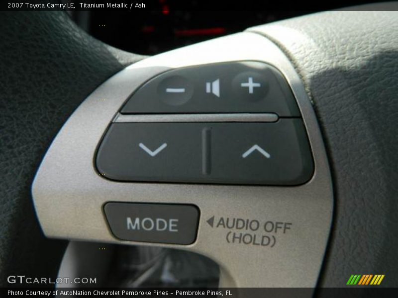 Titanium Metallic / Ash 2007 Toyota Camry LE