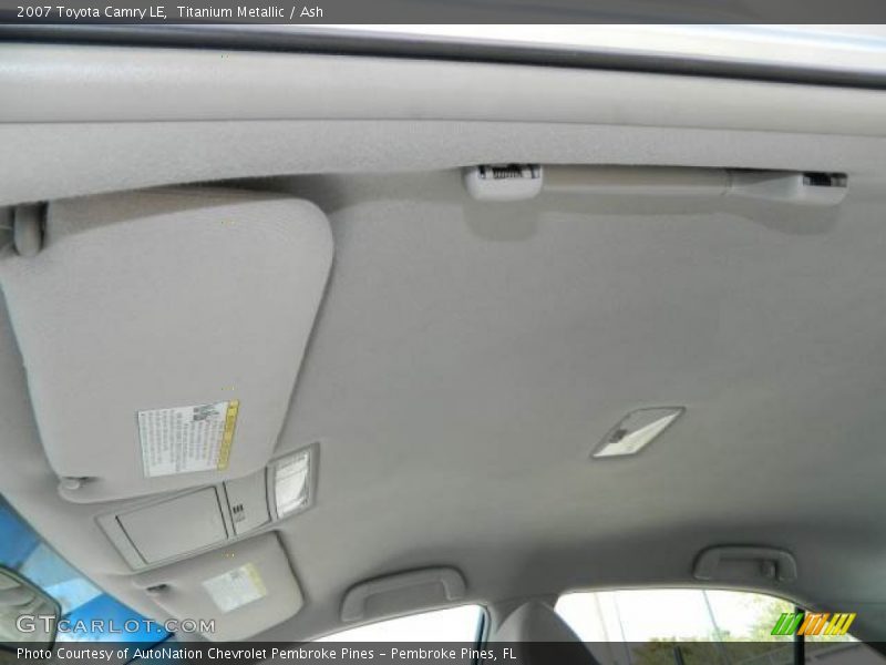 Titanium Metallic / Ash 2007 Toyota Camry LE