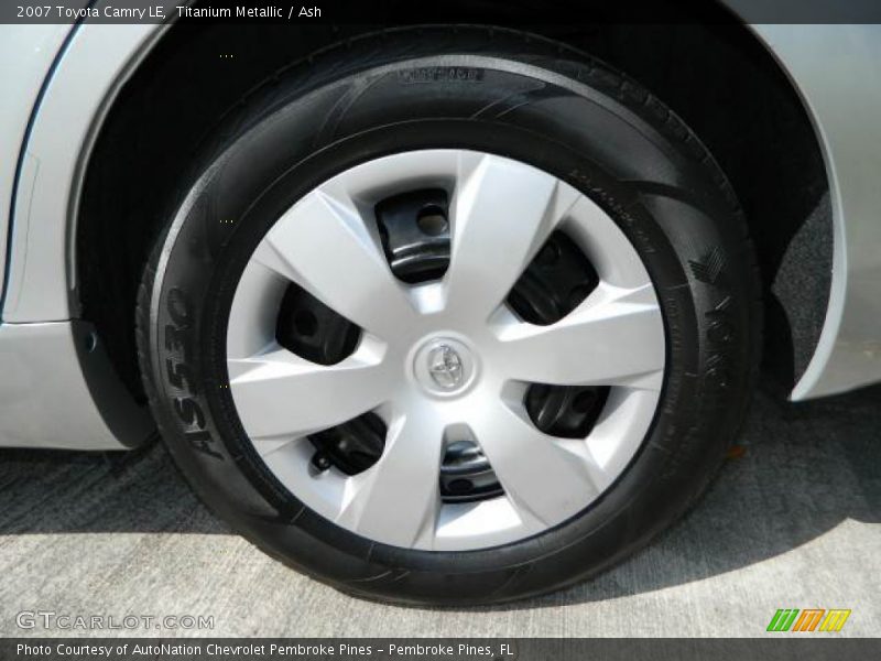 Titanium Metallic / Ash 2007 Toyota Camry LE