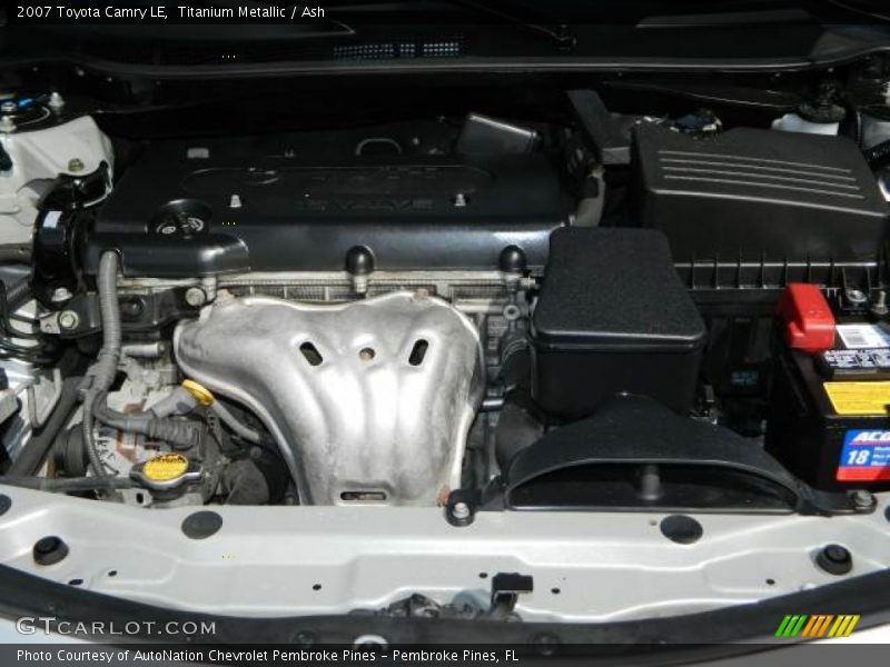 Titanium Metallic / Ash 2007 Toyota Camry LE