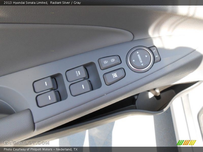 Radiant Silver / Gray 2013 Hyundai Sonata Limited