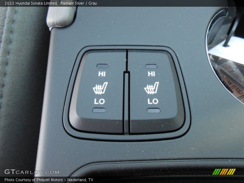 Radiant Silver / Gray 2013 Hyundai Sonata Limited