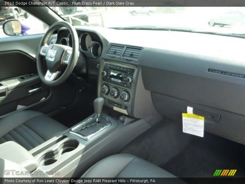 Dashboard of 2013 Challenger R/T Classic