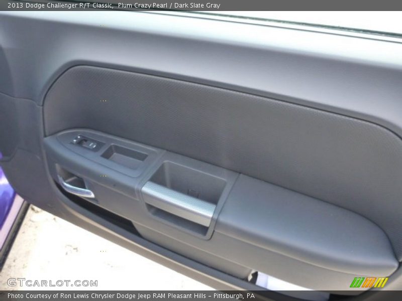 Plum Crazy Pearl / Dark Slate Gray 2013 Dodge Challenger R/T Classic