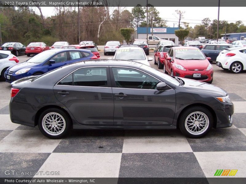 Magnetic Gray Metallic / Black 2012 Toyota Camry SE