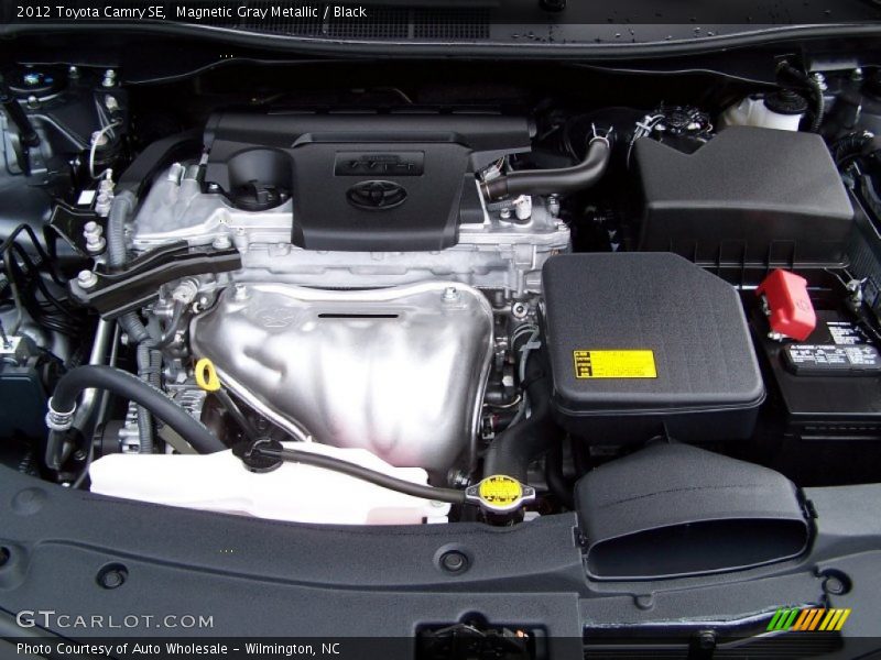 Magnetic Gray Metallic / Black 2012 Toyota Camry SE