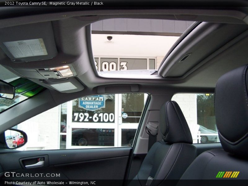 Magnetic Gray Metallic / Black 2012 Toyota Camry SE