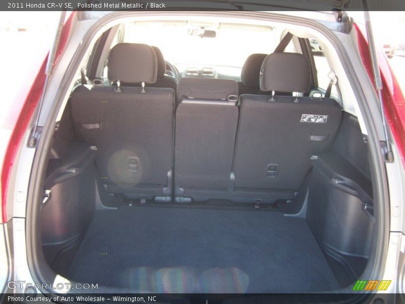 Polished Metal Metallic / Black 2011 Honda CR-V SE